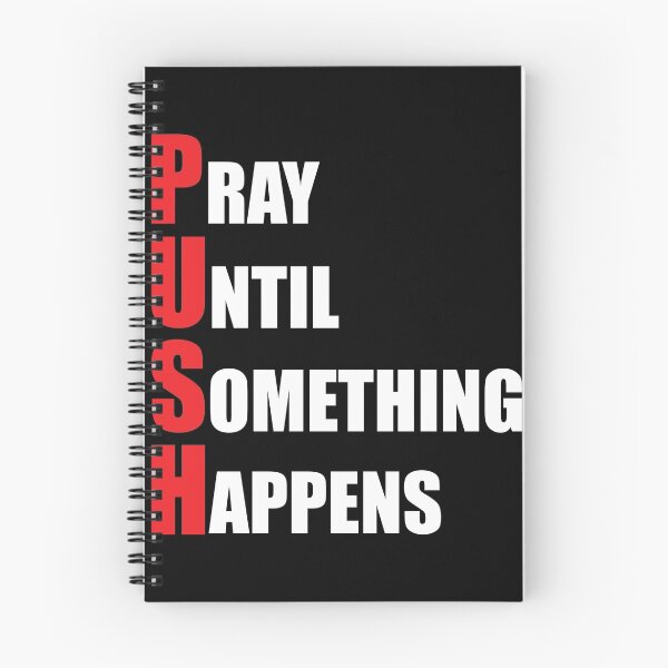 Item preview, Pray Until Something Happens designed and sold by almosthillwood.
