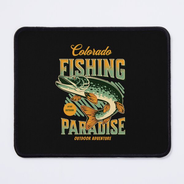 Item preview, Rocky Mountains Outdoor Fishing Colorado designed and sold by CattlettArt.