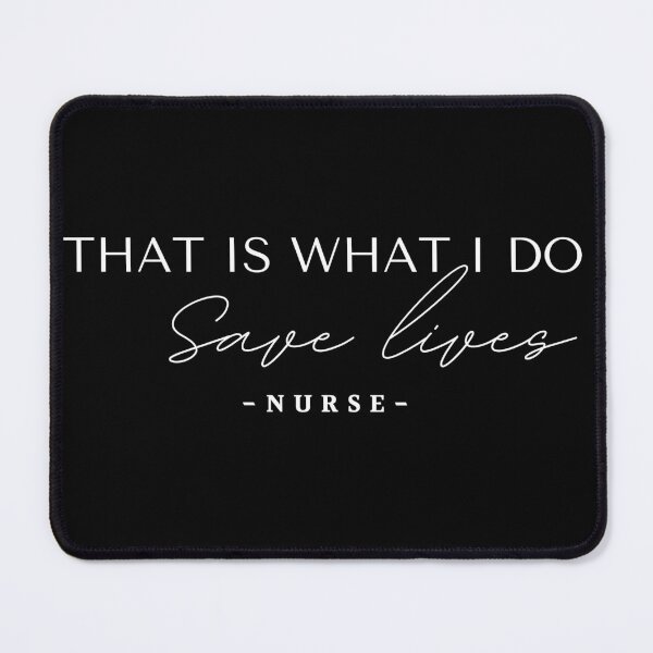Item preview, That is what I do save lives (Nurse Gift) designed and sold by Oreo2020 Creations.