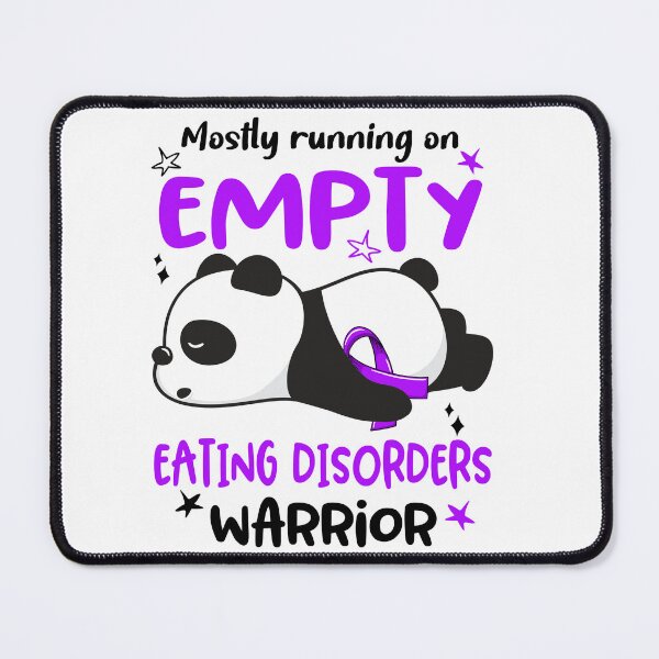 Item preview, Eating disorders Awareness - Mostly Running On Empty Eating disorders Warrior designed and sold by Hilten.
