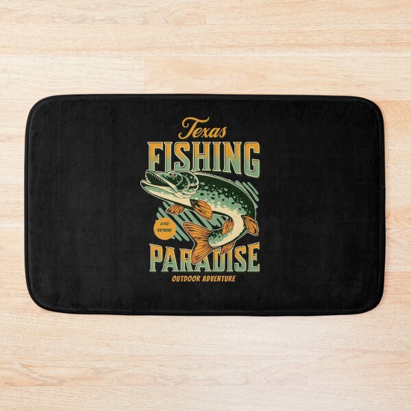 Item preview, Vintage Outdoor Fishing Texas designed and sold by CattlettArt.