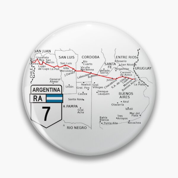 Item preview, National Route 7 is a road in Argentina. designed and sold by BaZaar from TakE a LooK.