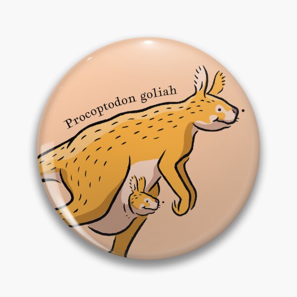 Item preview, Procoptodon goliah the prehistoric giant kangaroo designed and sold by Richard Morden.