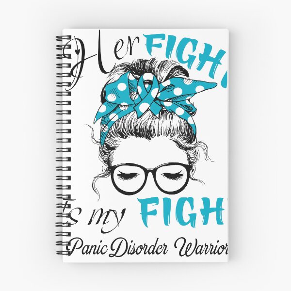 Item preview, Panic Disorder Awareness - Her Fight is my Fight - Support Panic Disorder Gifts designed and sold by Aaron309.