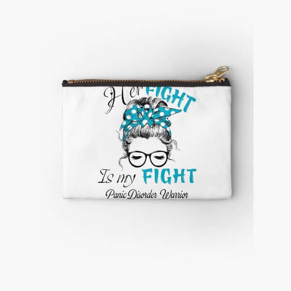 Item preview, Panic Disorder Awareness - Her Fight is my Fight - Support Panic Disorder Gifts designed and sold by Aaron309.