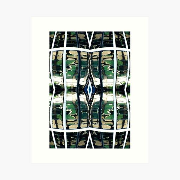 Green Reflections by Adelaide Artist Avril Thomas Art Print