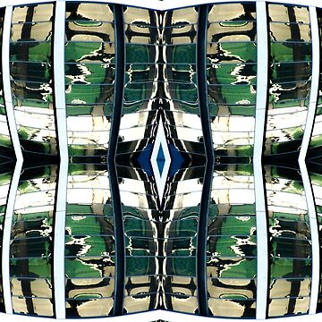 Artwork thumbnail, Green Reflections by Adelaide Artist Avril Thomas by AvrilThomasart