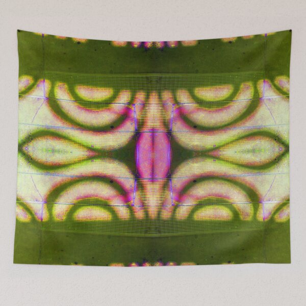 Item preview, Deviation in Pink and Green by Adelaide Artist Avril Thomas designed and sold by AvrilThomasart.