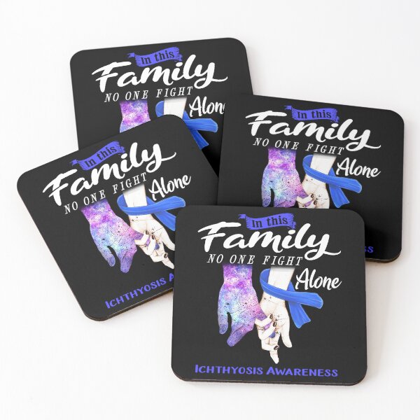 Item preview, In This Family No One Fights Alone ICHTHYOSIS Awareness designed and sold by Mnrshirley.