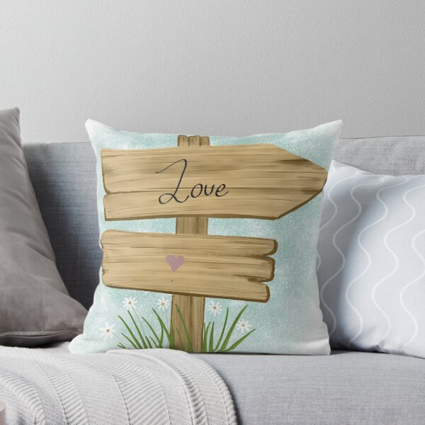 Item preview, Hand drawn wooden love sign board (colour palette, color palete) designed and sold by Sanaura.