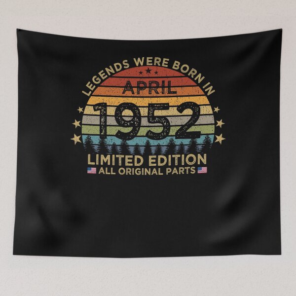 Item preview, Legends Were Born In April 1952 Limited Edition Patriotic designed and sold by cssdru.