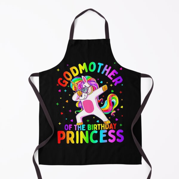 Item preview, Godmother of the Birthday Princess Girl Dabbing Unicorn designed and sold by Desinger12.