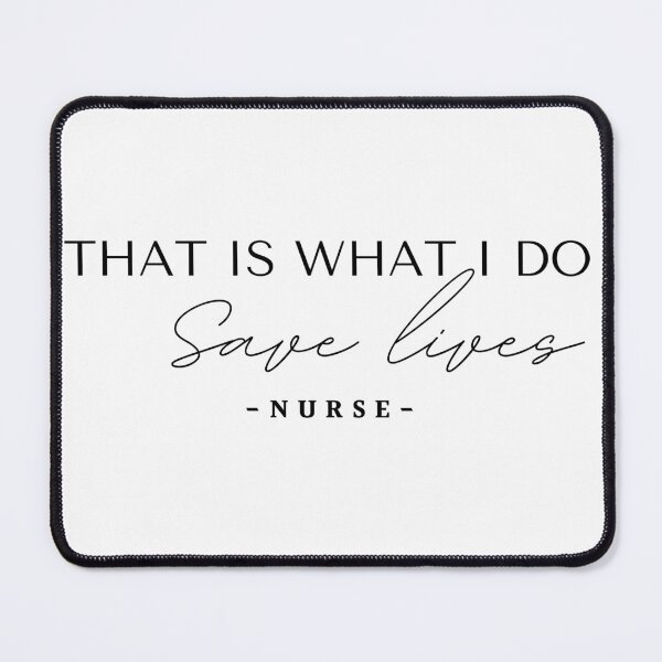 Item preview, That is what I do save lives (Nurse Gift) designed and sold by Oreo2020 Creations.