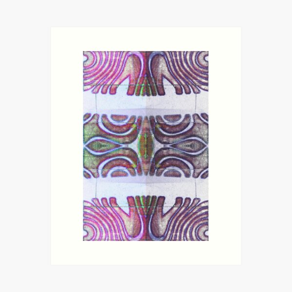 Item preview, Pink and Green Abstract by Adelaide Artist Avril Thomas designed and sold by AvrilThomasart.