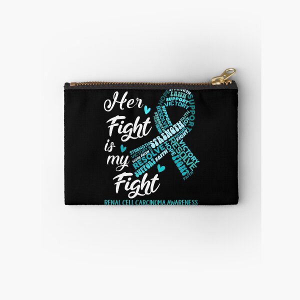 Item preview, Renal Cell Carcinoma Warrior, Her Fight is my Fight Renal Cell Carcinoma Awareness designed and sold by Greggwillard.