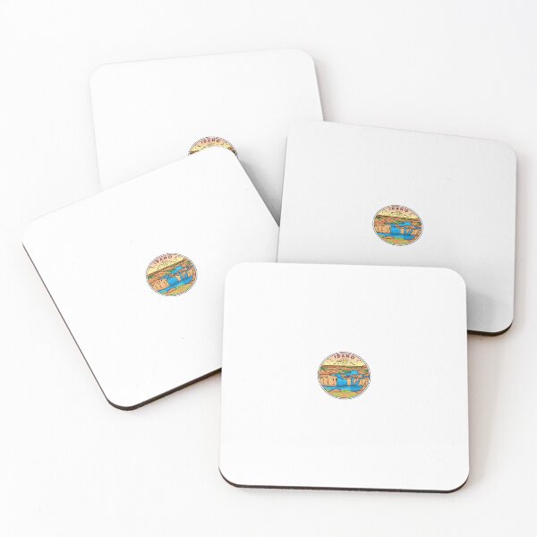 Item preview, Idaho | ID Illustrated Badge | Retro Vintage | Nature designed and sold by AtlasCreativeCo.