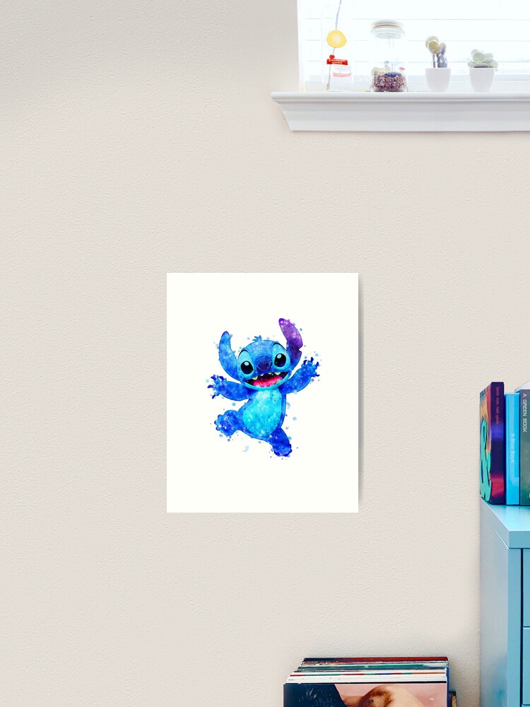 Drawings To Paint & Colour Lilo And Stitch - Print Design 009