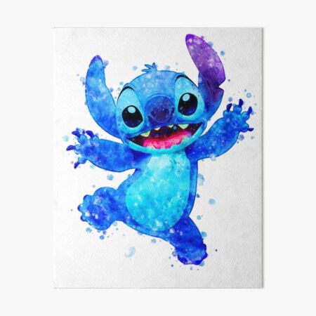 Stitch - Colored pencils | Art Board Print