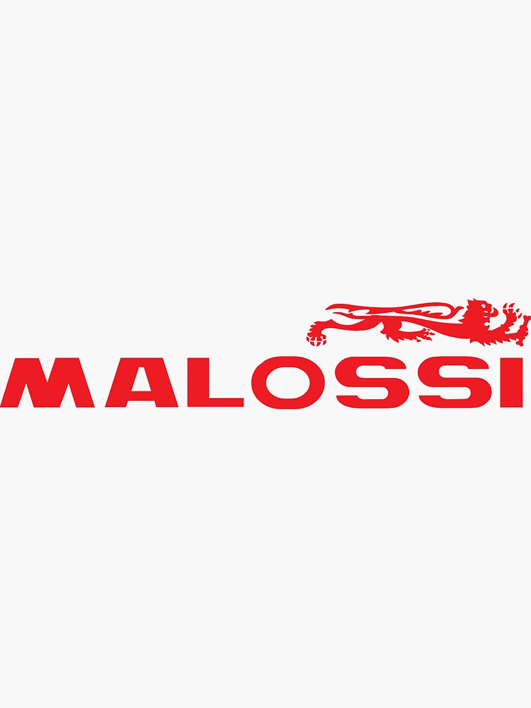 MALOSSI ITALY Sticker for Sale by srid4rs0n