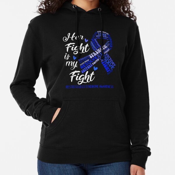 Item preview, Restless Legs Syndrome Warrior, Her Fight is my Fight Restless Legs Syndrome Awareness designed and sold by Greggwillard.