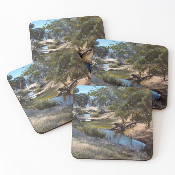 Item preview, The Creek - Oil Painting by Adelaide Artist Avril Thomas designed and sold by AvrilThomasart.