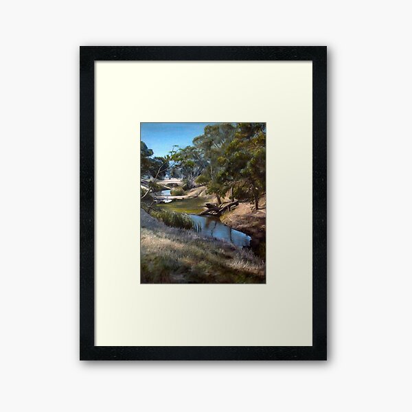 Item preview, The Creek - Oil Painting by Adelaide Artist Avril Thomas designed and sold by AvrilThomasart.