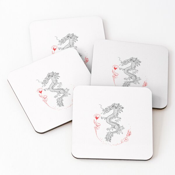 Item preview, Dragon red flower designed and sold by LamisArts ID (71).
