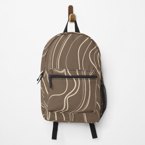Item preview, Warm Tones Abstract Topography Aeasthetic Pattern designed and sold by zedonee.