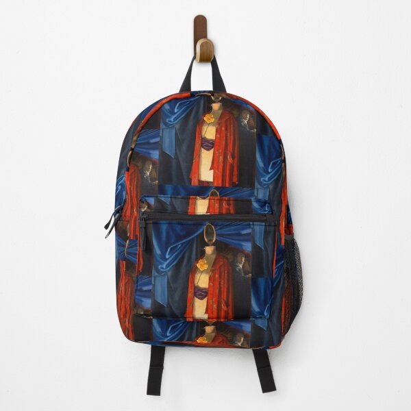 Red Gown on Mannequin by Adelaide Artist Avril Thomas Backpack