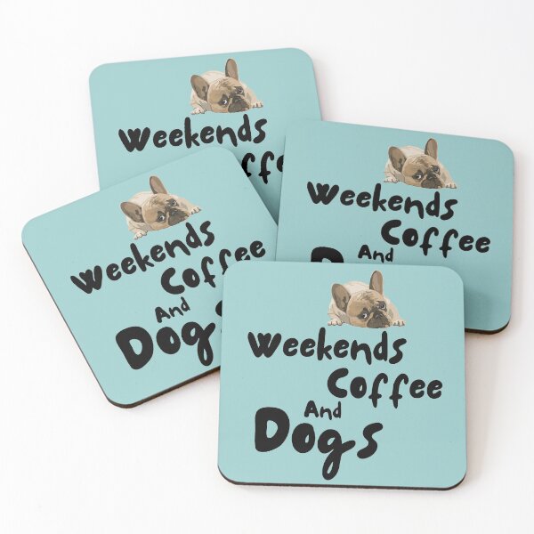 Artikelvorschau, Wochenenden Kaffee und Hunde, Hundeliebhaber ich bin nicht Single ich habe einen Hund entworfen und verkauft von Salva-Shop.