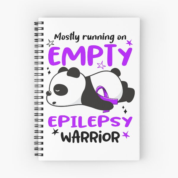 Item preview, Epilepsy Awareness - Mostly Running On Empty Epilepsy Warrior designed and sold by Hilten.