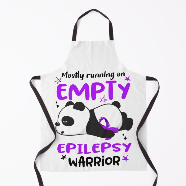 Item preview, Epilepsy Awareness - Mostly Running On Empty Epilepsy Warrior designed and sold by Hilten.