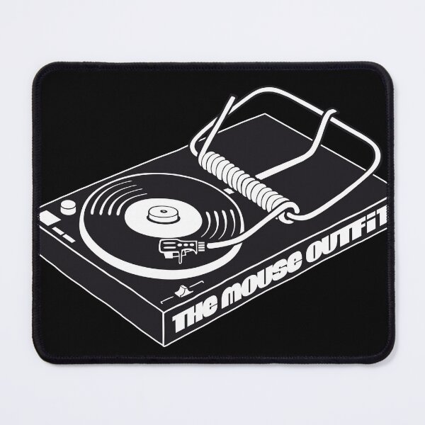 Item preview, The Mouse Outfit Mousetrap Logo (Black) designed and sold by themouseoutfit.