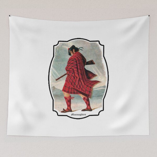 Item preview, Clan MacNaghten Surname Crest designed and sold by BagTown Clans.