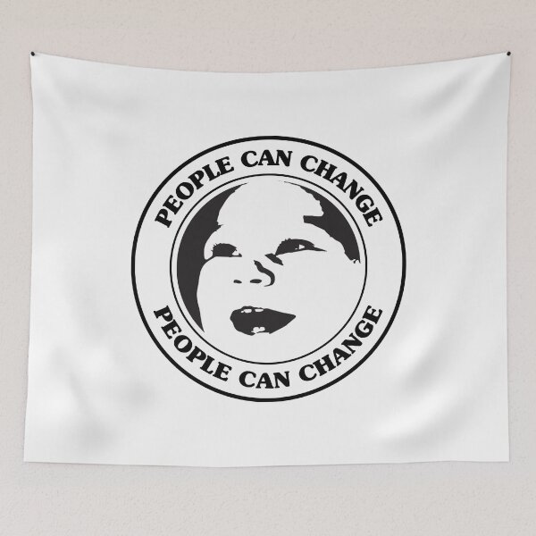 Item preview, People Can Change designed and sold by PopPrints.