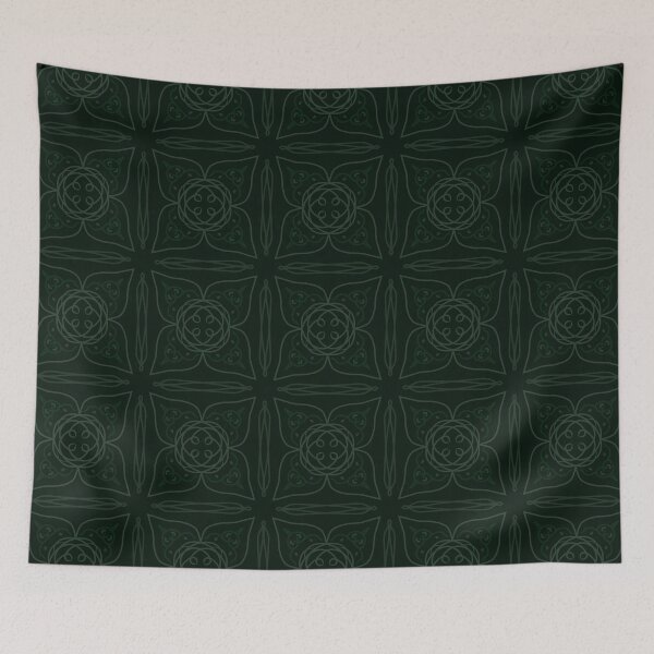 Item preview, Minimalistic lotus lineart four perfect petals designed and sold by Shape-And-Color.