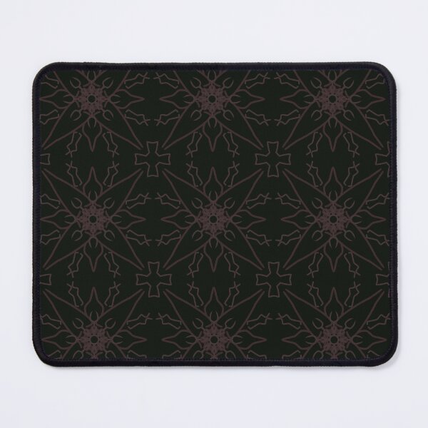 Item preview, Exploding star flower lineart flawlessly spreading in all directions designed and sold by Shape-And-Color.