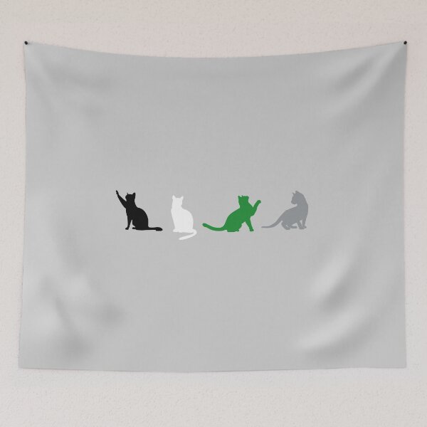 Item preview, Cats Demi Romantic. Demiromantic Pride designed and sold by Subtle Pride Shop.