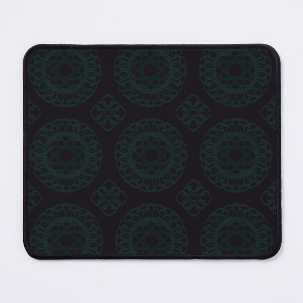 Item preview, Flower lineart organized into a circular seamless pattern designed and sold by Shape-And-Color.