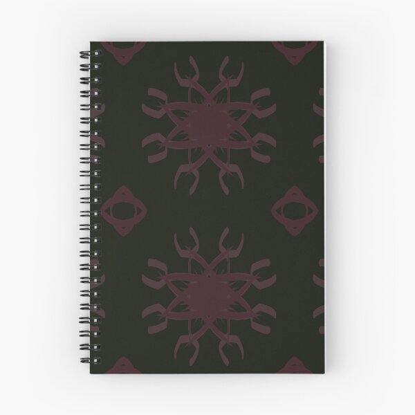 Item preview, Abstract flower stylized into a flawless pattern designed and sold by Shape-And-Color.