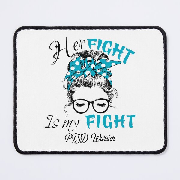 Item preview, PTSD Awareness - Her Fight is my Fight - Support PTSD Gifts designed and sold by Aaron309.