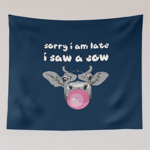 Item preview, sorry i am late i saw a cow designed and sold by la  clameur.