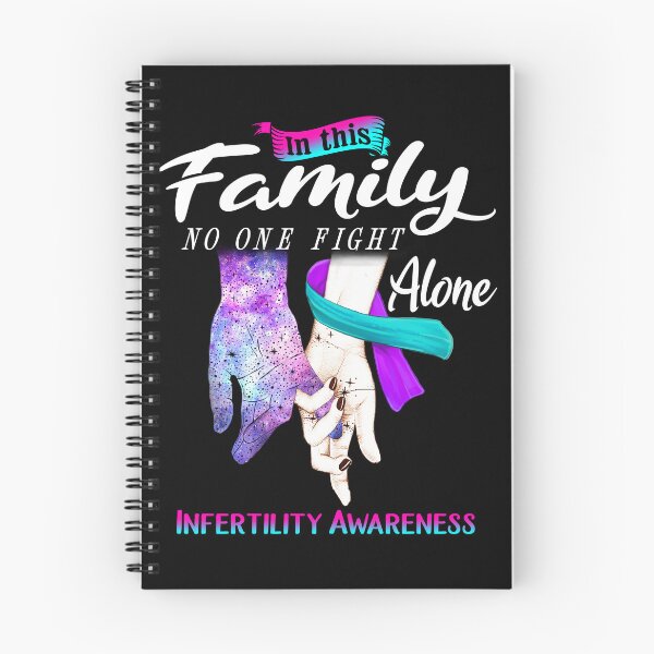 Item preview, In This Family No One Fights Alone Infertility Awareness designed and sold by Mnrshirley.