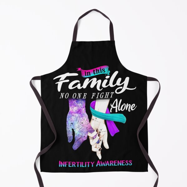 Item preview, In This Family No One Fights Alone Infertility Awareness designed and sold by Mnrshirley.