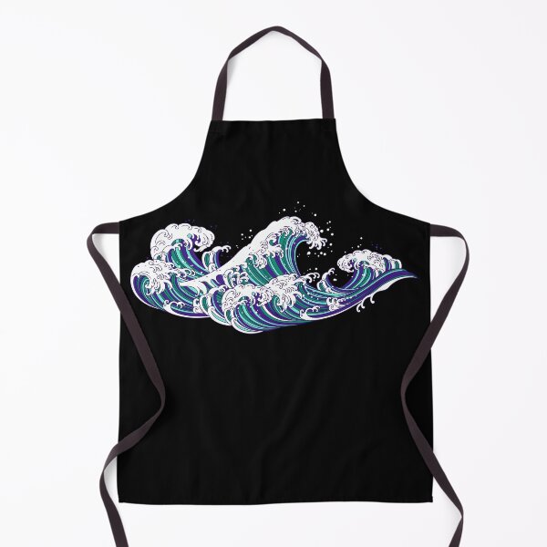 Item preview, Long Japanese Waves Vincian Male. Gay Men Pride designed and sold by Subtle Pride Shop.