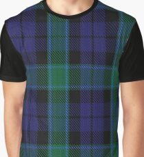 Graham of Menteith Clan/Family Tartan Graphic T-Shirt