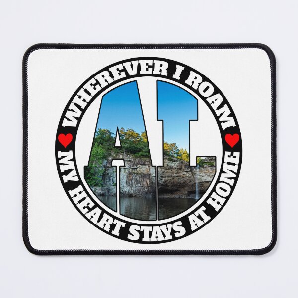 Item preview, Heart Stays Home - Alabama designed and sold by DonDota.