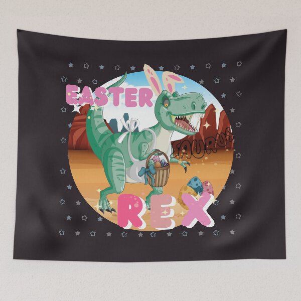 Item preview, Easter Saurus Rex!! -Happy Easter 2022!! - Cute Easter Bunny!! designed and sold by SoffyLee586.
