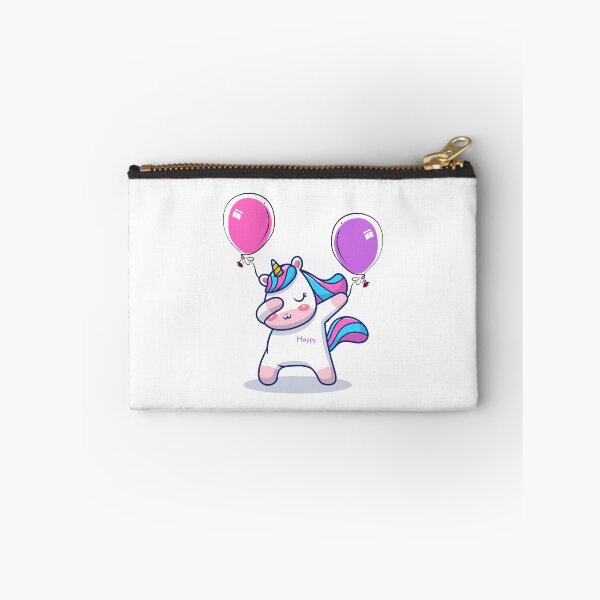 Item preview, Cute colourful unicorn with colourful balloons  designed and sold by Mount Rock.