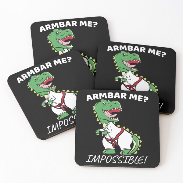 Item preview, Armbar Me Impossible Shirt Jiu Jitsu Martial Arts T-Rex designed and sold by NaomiTankersly.